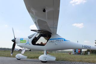 Prezentacja i przelot pierwszego samolotu elektrycznego w Polsce