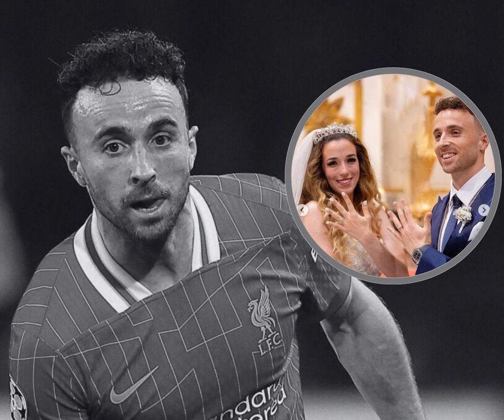 Tragiczna śmierć gwiazdy Liverpoolu! Diogo Jota osierocił troje dzieci. Niespełna dwa tygodnie temu brał ślub