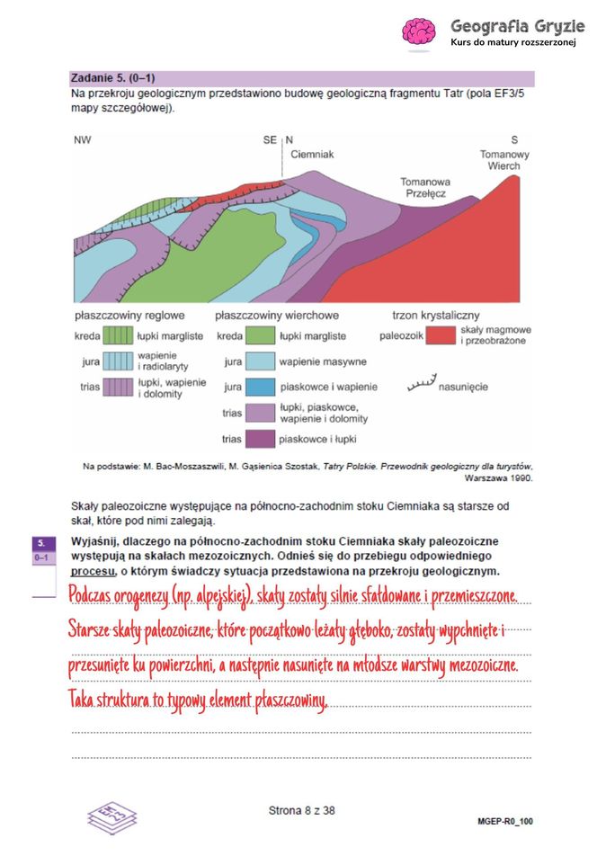 Matura 2025 geografia rozszerzona - wszystkie odpowiedzi 