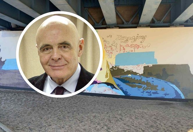 Nowy mural w Bydgoszczy. Stanisław Tym upamiętniony w przestrzeni miejskiej