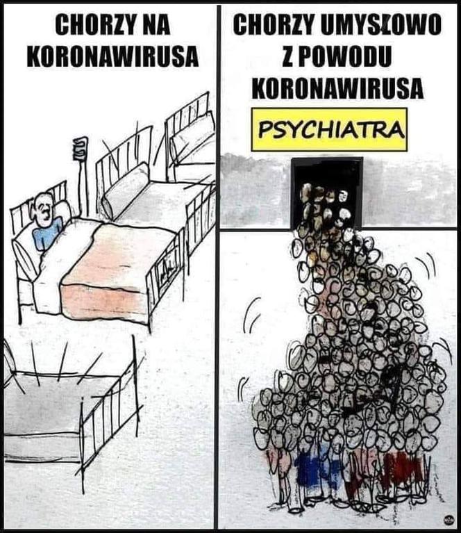 Polacy nie wierzą w koronawirusa. Zobacz memy 