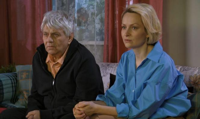 Barwy szczęścia odc. 2631. Bożena (Marieta Żukowska), Tomasz (Kazimierz Mazur)