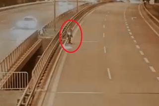 Gliwice: 45-latka jechała pod prąd na Drogowej Trasie Średnicowej. Policja pokazała nagranie 