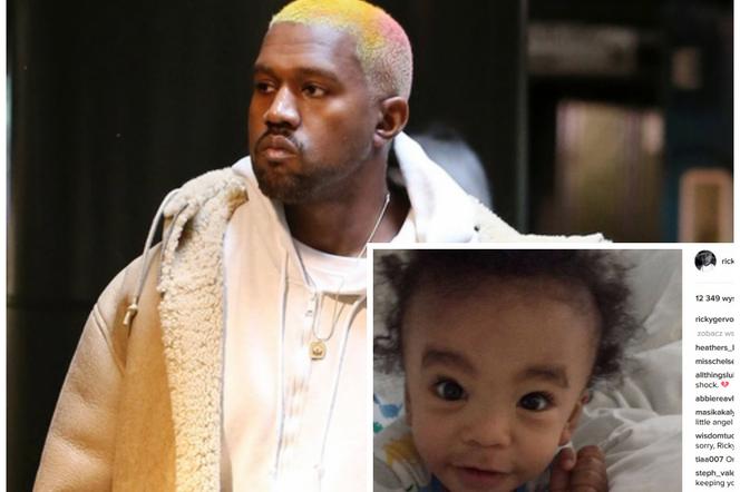 Kanye West i syn jego kuzyna
