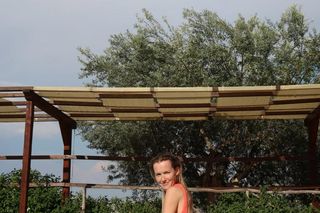 Olga Frycz i Albert Kosiński w basenie