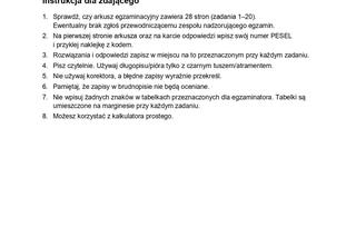 WOS 2024 - matura, arkusze CKE (formuła 2023)