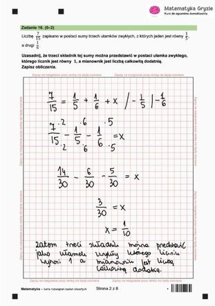 Egzamin ósmoklasisty matematyka 2025: ODPOWIEDZI, arkusze CKE [14.05.2025]