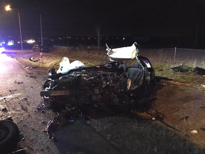 Tragiczny wypadek na trasie Lublin - Kraśnik