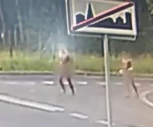 Lubin. Etiopczycy bez ubrań biegali po ulicach miasta