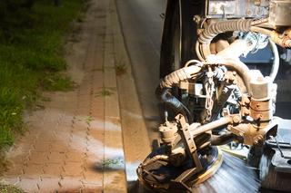 Ulice Płocka sprzątane na mokro