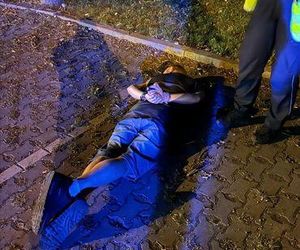 Niebezpieczne zdarzenie drogowe na ulicy Gdańskiej w Gnieźnie