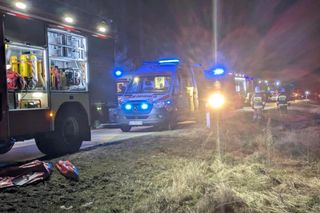 Tragiczny wypadek pod Klewinowem. Zginął 32-latek i roczne dziecko