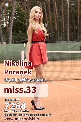 Wybory miss polski 2014 Nikolina Poranek