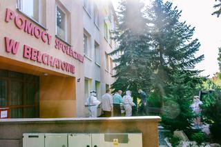 Zakażeni koronawirusem pensjonariusze bełchatowskiego DPS-u trafili do szpitala
