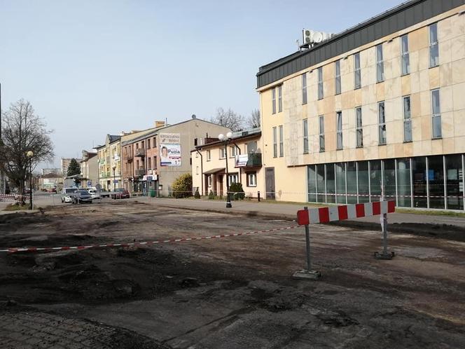 Utrudnienia w centrum Siedlec. Ruszył remont Cmentarnej i Niedziałka.
