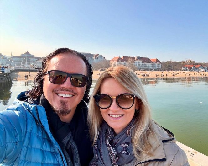 Wojciech Balczun z żoną