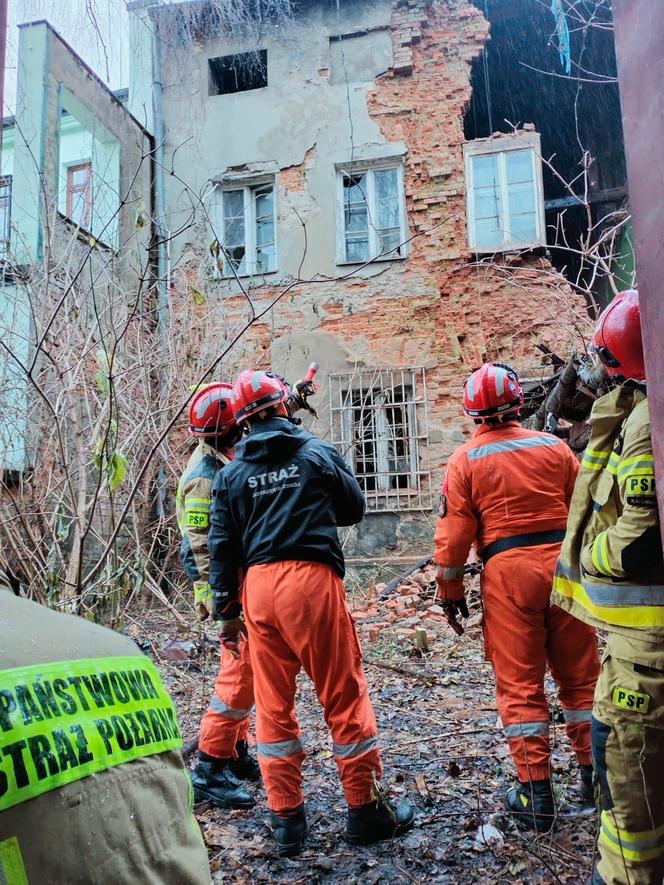 Katastrofa budowlana przy ul. Celnej 4 w Bielsku-Białej