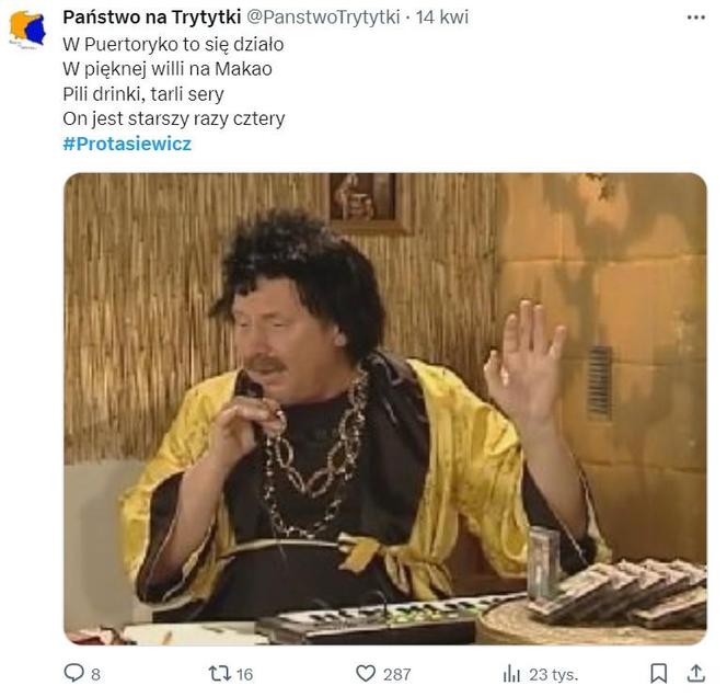 Internet jest bezlitosny dla Jacka Protasiewicza. Oto najlepsze MEMY z byłym wicewojewodą