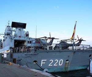 Niemiecka fregata w Kopenhadze. NATO wzmacnia ochronę Danii przed tajemniczymi dronami