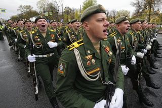 Zełenski i rosyjska armia przy granicy z Ukrainą 