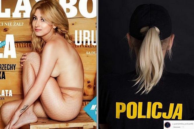 Justyna Żyła w Playboyu / profil Z pamiętnika policjantki