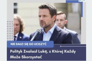 Nielegalna reklama uderza w prezydenta Warszawy. Rafał Trzaskowski odsłania tajemnicę swojego bogactwa
