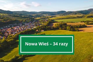 Te nazwy wsi na Podkarpaciu powtarzają się najczęściej. Nawet ponad 100 razy! 