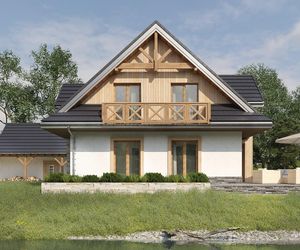 Tradycyjna architektura z nowoczesnymi dodatkami