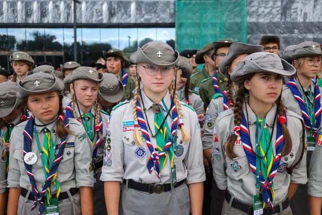 Zlot harcerski z okazji 80. rocznicy wybuchu Powstania Warszawskiego