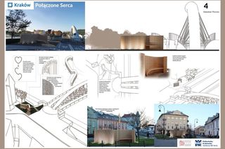 Jaka będzie ławeczka zakochanych w Krakowie? Zagłosują mieszkańcy