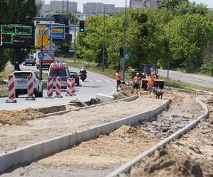 Budowa wiaduktu na Armii Krajowej w Bydgoszczy idzie pełną parą [ZDJĘCIA]