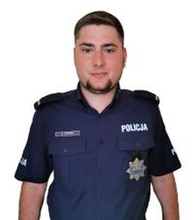 starszy posterunkowy Michał Suproń (KOMISARIAT POLICJI II W BIAŁYMSTOKU)