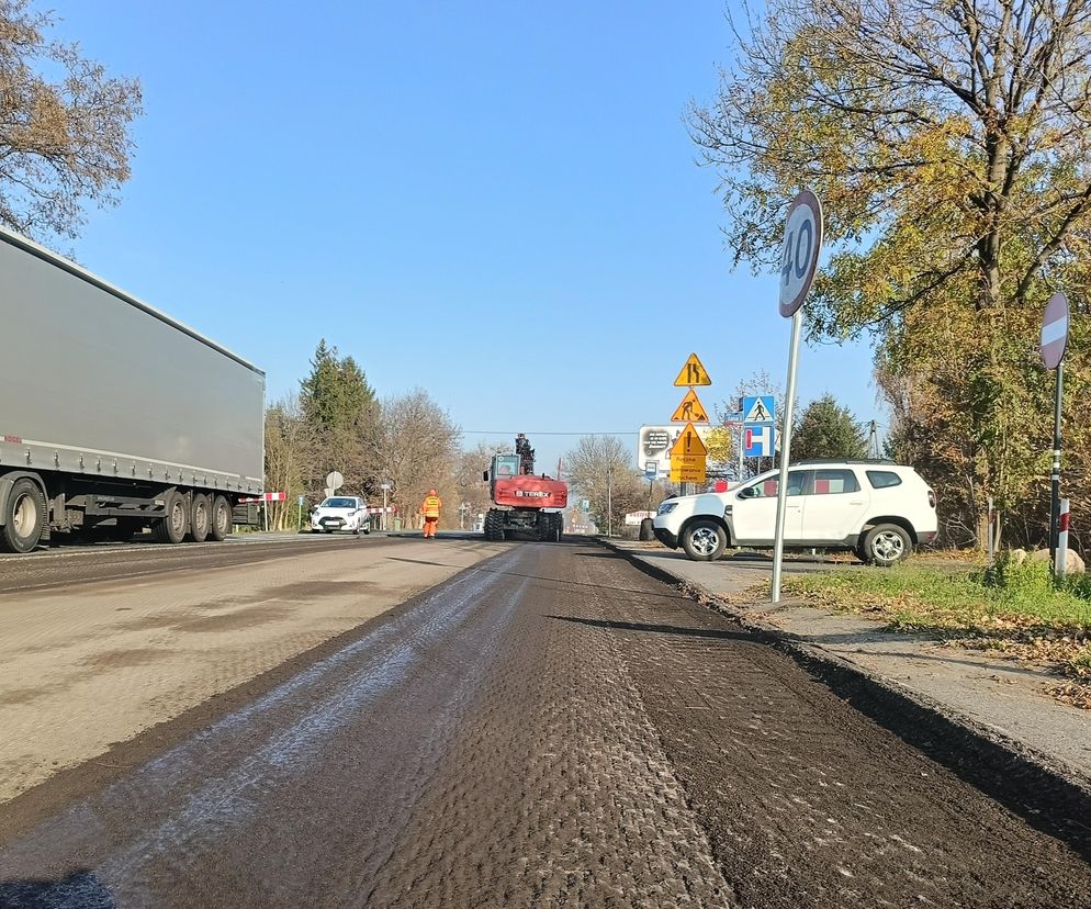 Trwa remont Strykowskiej. Drogowcy rozpoczęli kolejny etap modernizacji drogi