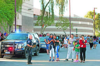 Strzelanina w Las Vegas.18-latek zabity przed szkołą