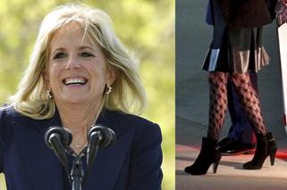 Jill Biden. Wojna o rajtuzy pierwszej damy! Nie uwierzysz jak się ubrała