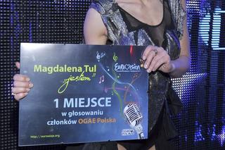 Magdalena Tul podczas preselekcji do Eurowizji 2011