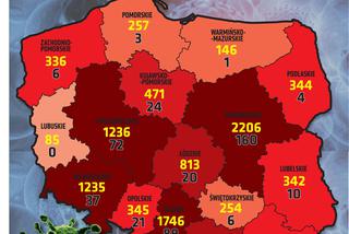 Koronawirus w Polsce: 24.04.2020 godz. 18