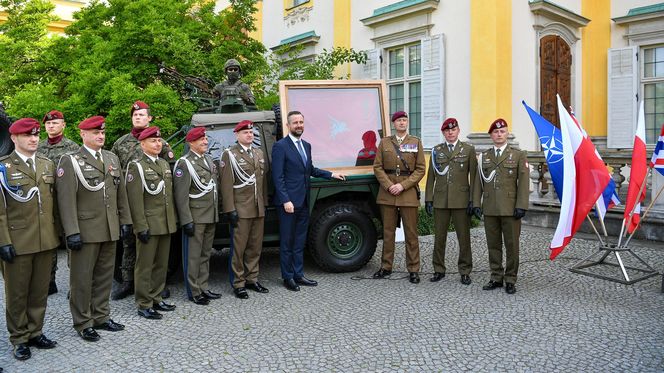 Uroczystość uhonorowania gen. bryg. Stanisława Sosabowskiego