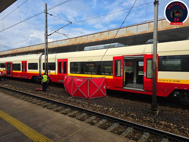 Warszawa Stadion. 25-latka nie żyje, wpadła pod pociąg