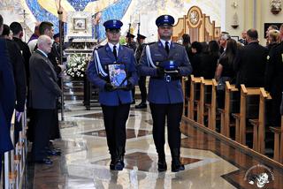 Pogrzeb policjanta który zmarł w pracy