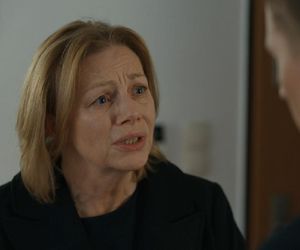 Barwy szczęścia, odcinek 3182. Wanda (Maja Barełkowska), Tomasz (Jakub Sokołowski)