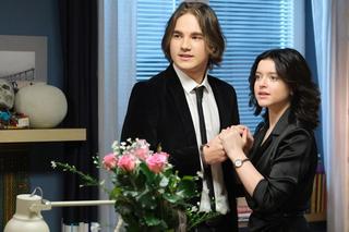 M jak miłość odc. 1716. Basia (Gabriela Raczyńska), Jasiek (Stanisław Dusza)