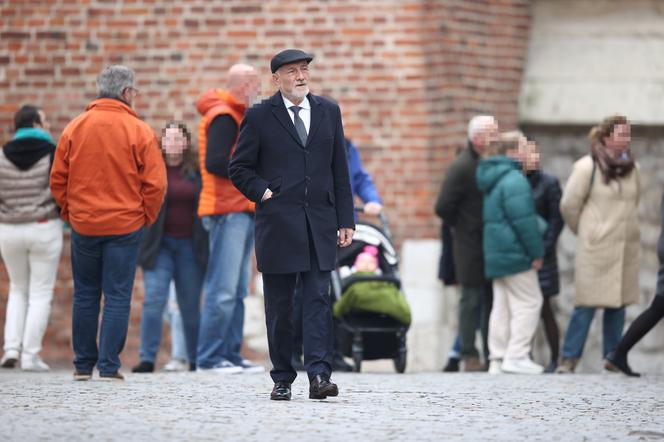 Prezydent Andrzej Duda z ojcem na Wawelu