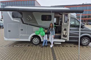 Antoś marzył o wyjeździe kamperem nad morze