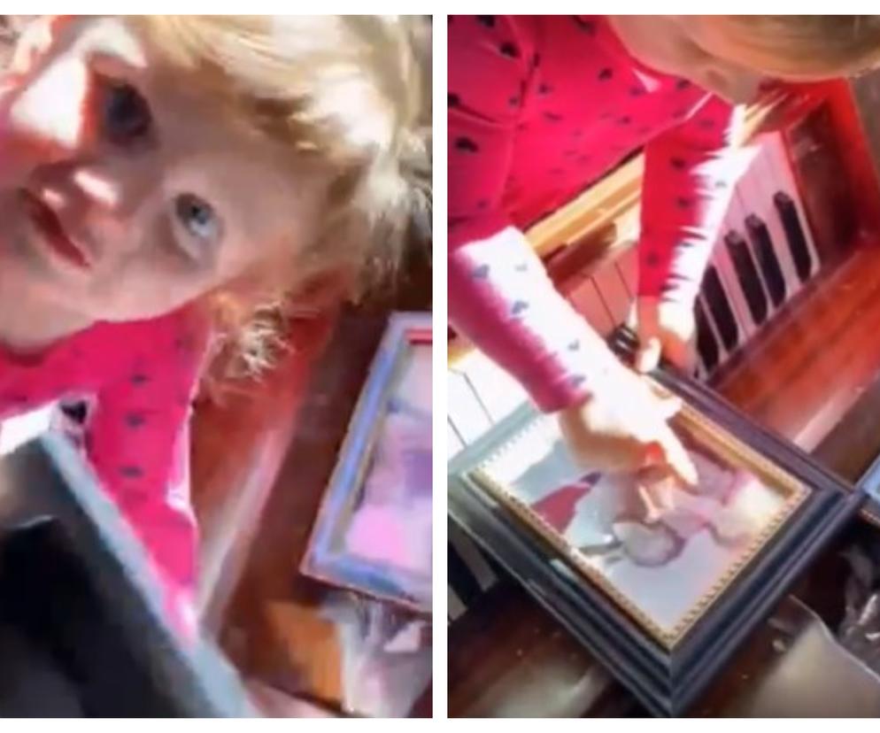 Ta 2-letnia dziewczynka znalazła zdjęcie prababci. Jej słowa mrożą krew w żyłach