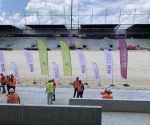 Stadion Miejski w Katowicach jest na ukończeniu. Najnowsze zdjęcia z czerwca