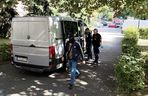 Nożownik z Chorzowa doprowadzony do prokuratury