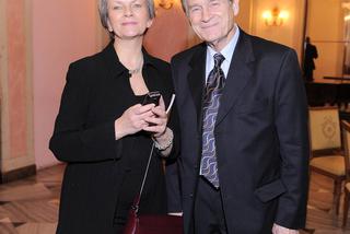 Stanisław Mikulski z żoną