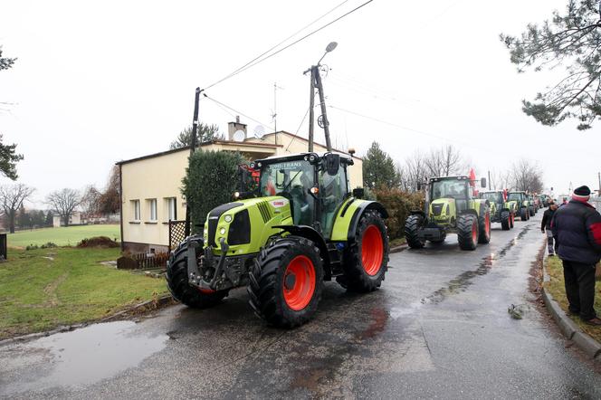 Strajk rolników. Na Śląsku blokują główne drogi