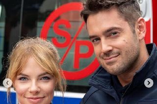 Na sygnale. Basia (Anna Wysocka-Jaworska), Michał (Krystian Kukułka)